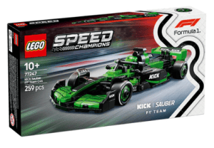 Lego Speed Champions 77247 KICK Sauber F1® Team C44 Race Car 2025 259pcs Building Blocks