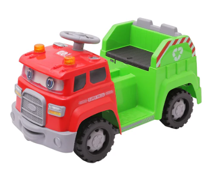 Mr. Dump Truck Green Ride-On
