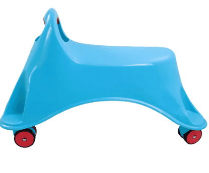 Eezy Peezy Googly Whirlee Blue Rocket Ride-On Vehicle