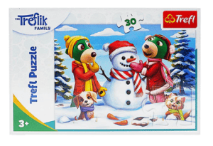 Trefl Winter Fun With The Treflik Family 30pcs Jigsaw Puzzles