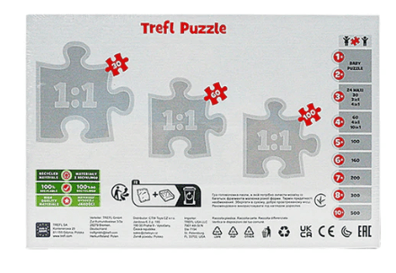 Trefl Winter Fun With The Treflik Family 30pcs Jigsaw Puzzles