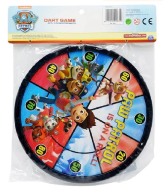 Paw Patrol Is On The Roll Dart Game