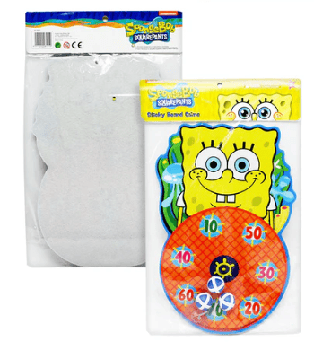 SpongeBob SquarePants Velcro Target Sticky Board Game