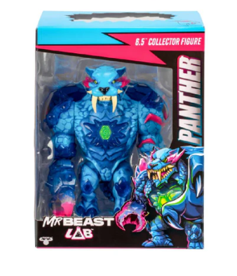 MrBeast Lab Panther 6.25 inch Collector Figure