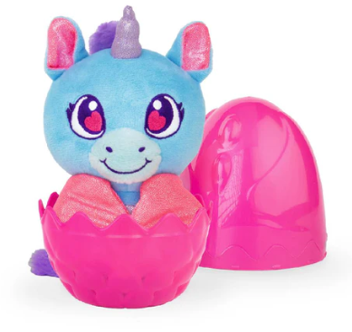 Tigerhead Baby Gemmy Royal Mini Unicorn Dark Purple Surprise Toy Plush