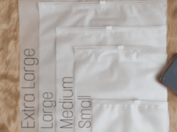 Frosted Matte Bag Small 20x28cm