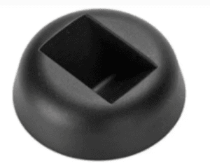 Floating Frame And Circular Base 3D Display Jewelry Case Box Suspension Storage PE Film Organizer